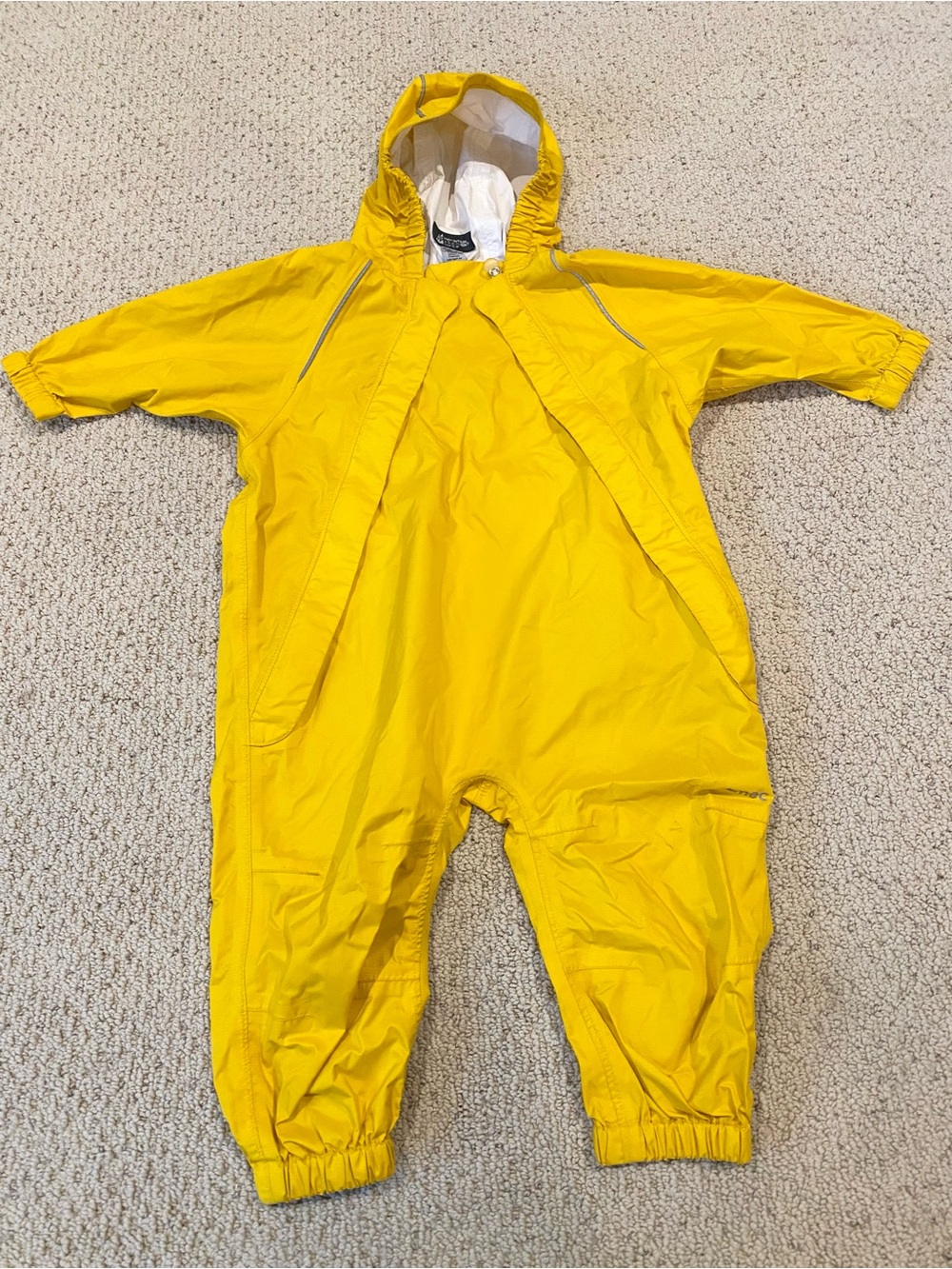 MEC Heritage Newt Suit 18 m Yellow Rain Waterproof Muddy Buddy Baby Toddler